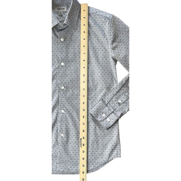 Kenneth Cole Reaction Boys Gray & Black Dress Shirt & Tie Set 12R - Picture 3 of 9